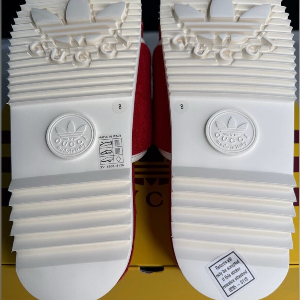 🛑🛑SOLD EBAY🛑🛑 12/13GUCCI X ADIDAS Terry Cloth Trefoil GG
Monogram - Picture 2 of 9